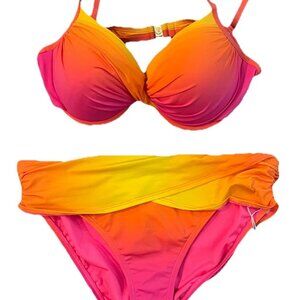 Bleu Rod Beattie Pink and Orange Bikini
